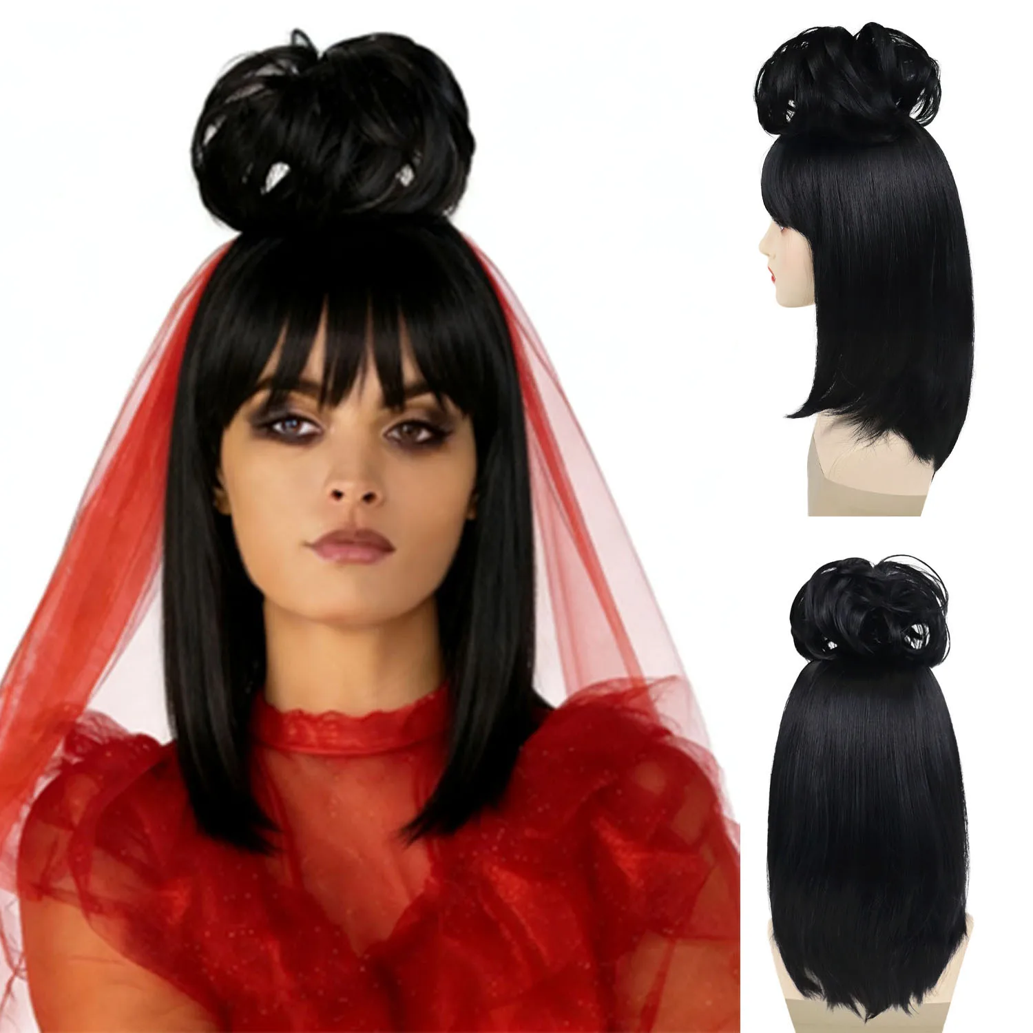 Премиальный синтетический черный парик для женщин, длинный прямой парик с пучком, парики для косплея, Хэллоуина, дрэг-квин, вечеринок, кино и ролевых игр
Премиальный синтетический черный парик для женщин, длинный прямой парик с пучком, парики для косплея, Хэллоуина, дрэг-квин, вечеринок, кино и ролевых игр