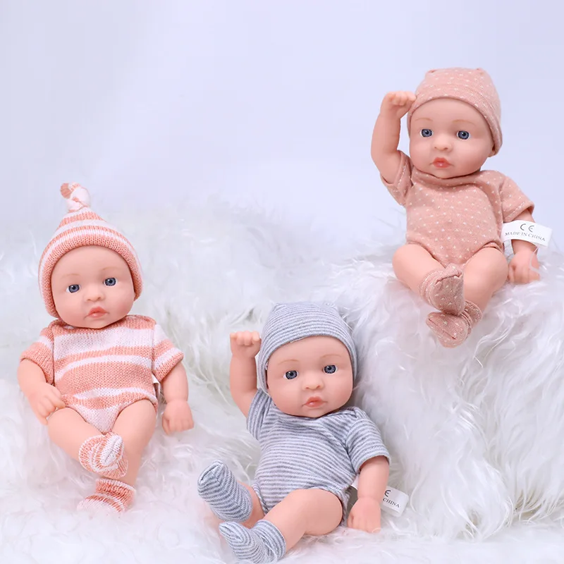 New 20cm reborn doll, small-sized thumb doll, baby rubber-lined soft rubber simulation doll toy
New 20cm reborn doll, small-sized thumb doll, baby rubber-lined soft rubber simulation doll toy