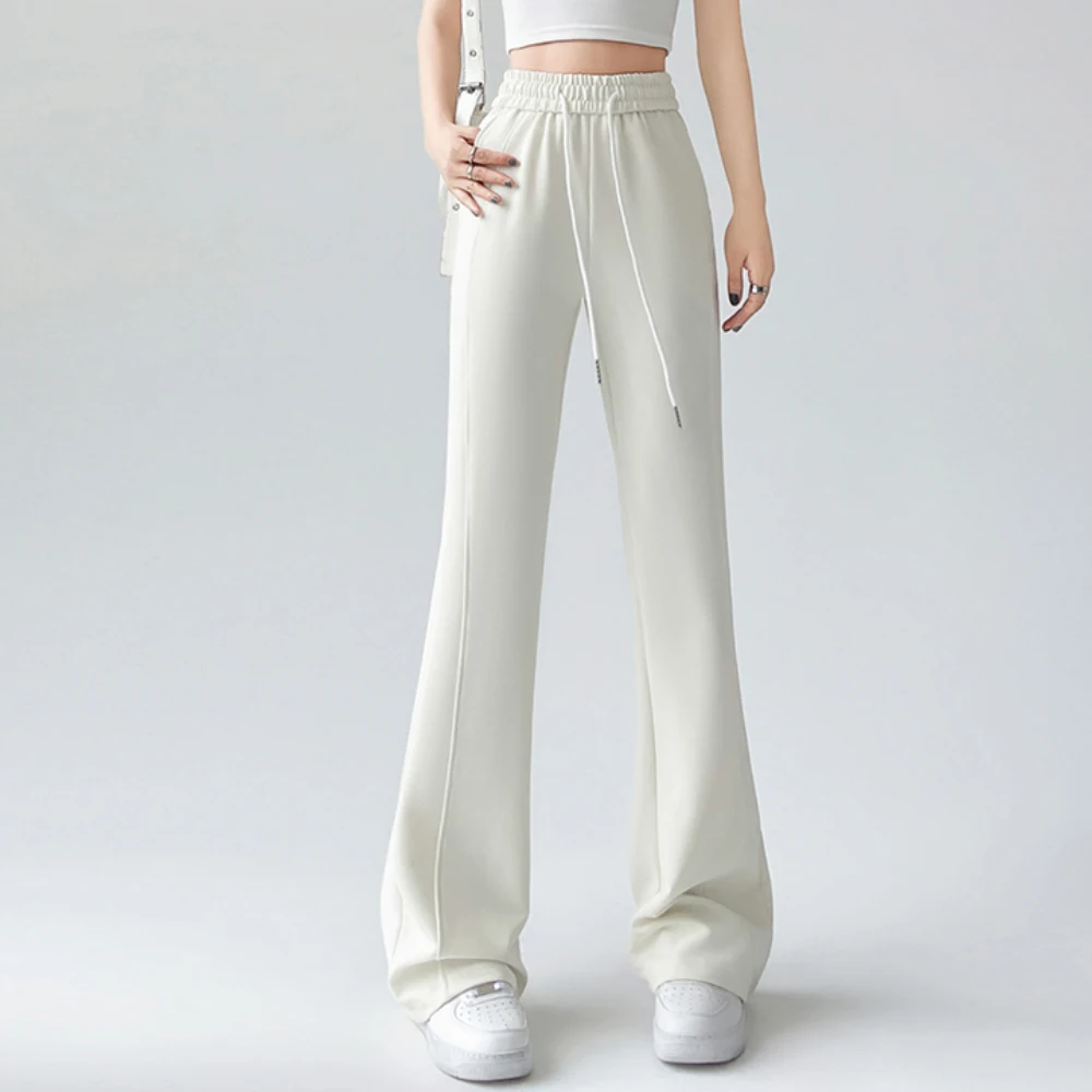 New 2024 Spring Summer Comfortable Solid Elegant Female Lady Women's Sport Pants High Waist Casual Elastic Long Flare Trousers
New 2024 Spring Summer Comfortable Solid Elegant Female Lady Women's Sport Pants High Waist Casual Elastic Long Flare Trousers