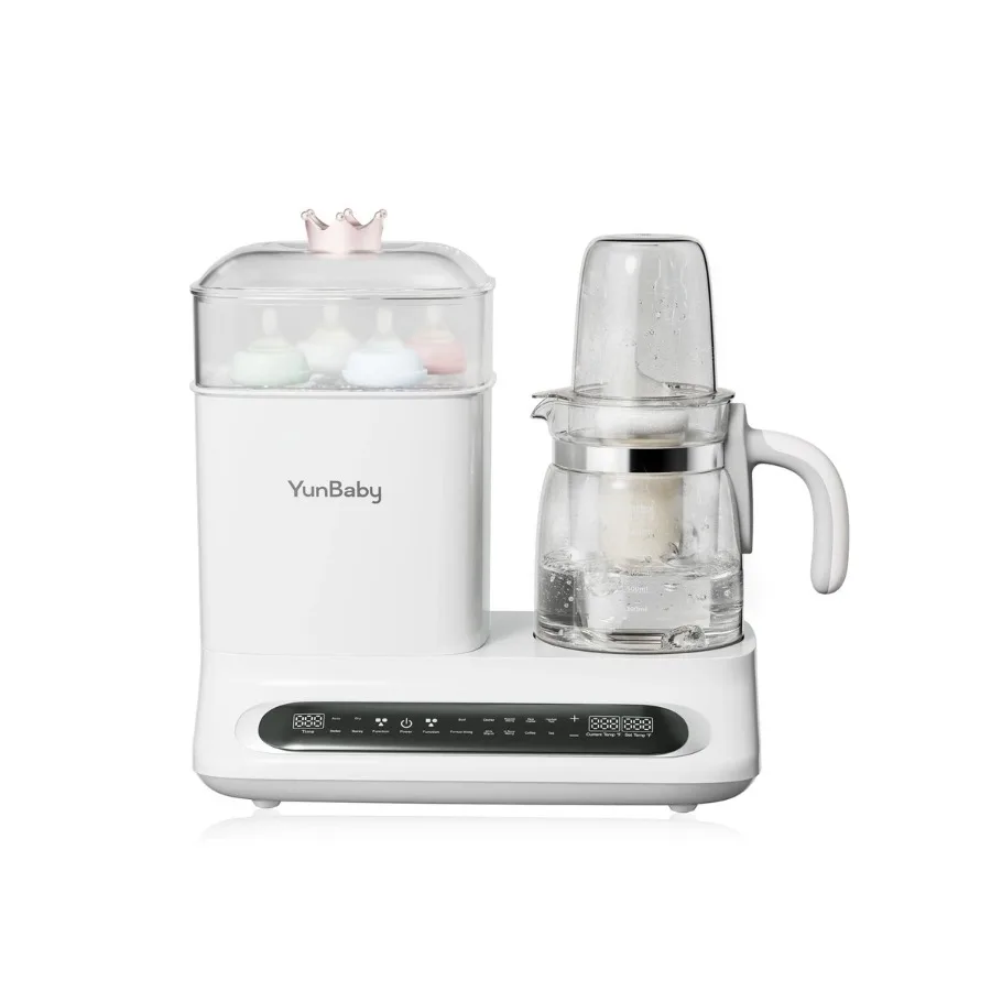 Yunbaby Baby Bottle Warmer and Sterilizer, 44oz Formula Kettle With Drying and Steam, Multi-Function Bottle Warmer For Breastmi
Yunbaby Baby Bottle Warmer and Sterilizer, 44oz Formula Kettle With Drying and Steam, Multi-Function Bottle Warmer For Breastmi