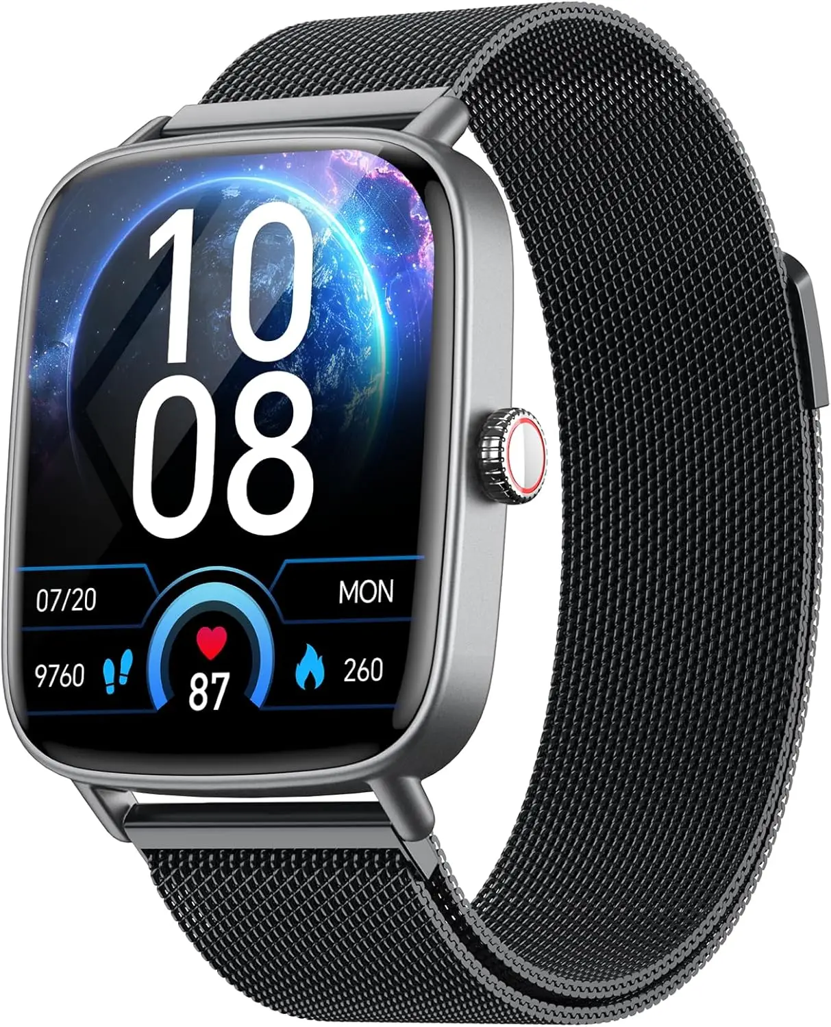 Smart Watch for Women 1.85" HD, Answer/Make Calls, 100+ Sports Modes, Heart Rate/Sleep/SpO2, IP68 Waterproof, Metal Band
Smart Watch for Women 1.85" HD, Answer/Make Calls, 100+ Sports Modes, Heart Rate/Sleep/SpO2, IP68 Waterproof, Metal Band