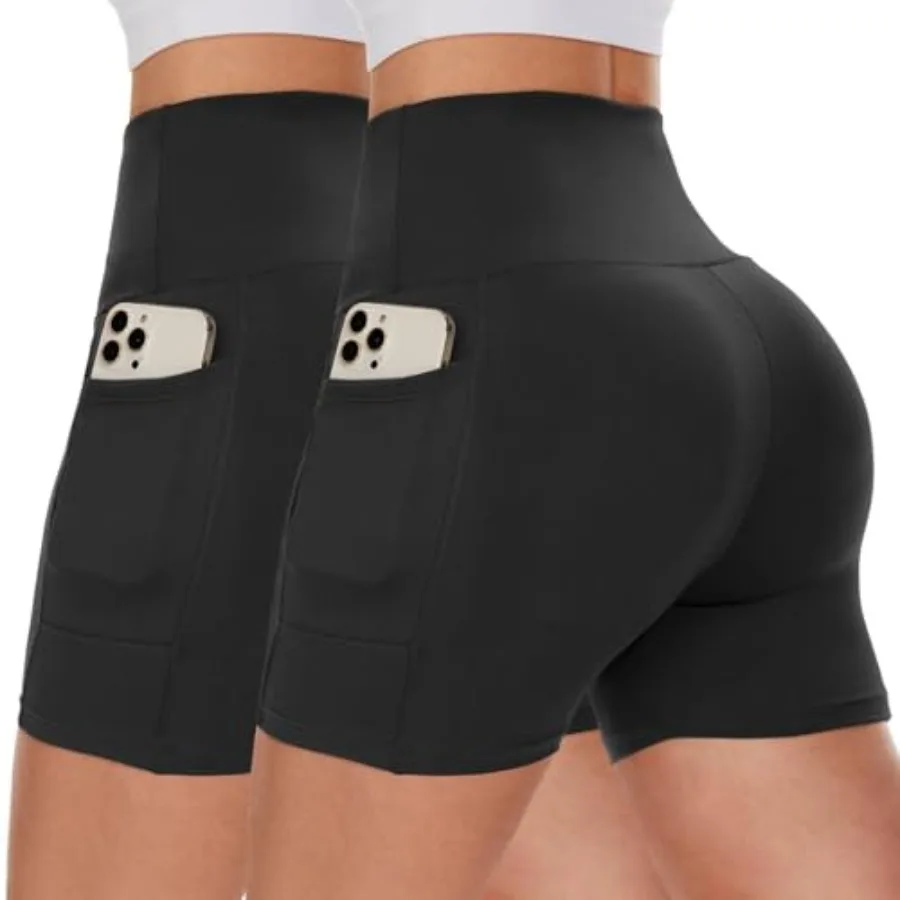 CAMPSNAIL Biker Shorts Women with Pockets - "/"/" High Waisted Workout Spandex Tummy Control Gym Runng Yoga Shorts
CAMPSNAIL Biker Shorts Women with Pockets - "/"/" High Waisted Workout Spandex Tummy Control Gym Runng Yoga Shorts