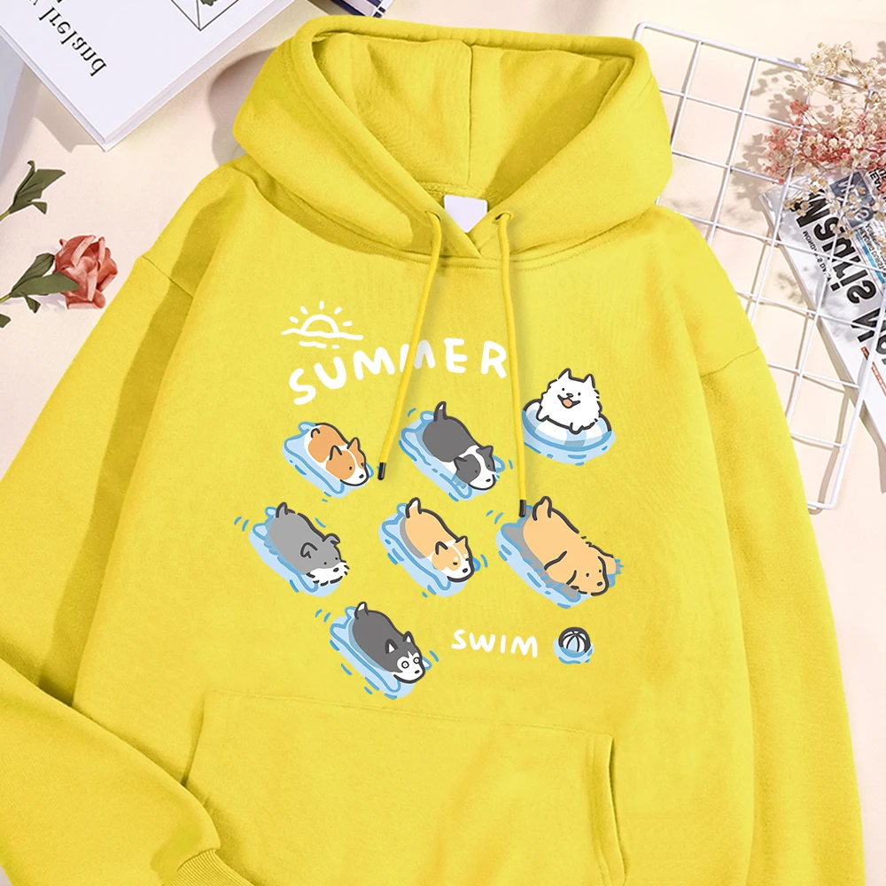 Dogs Frolicking In The Water In Summer White Printing For Women Hoody Harajuku Loose Hooded Causual Hoodie Unique Pocketclothing
Dogs Frolicking In The Water In Summer White Printing For Women Hoody Harajuku Loose Hooded Causual Hoodie Unique Pocketclothing