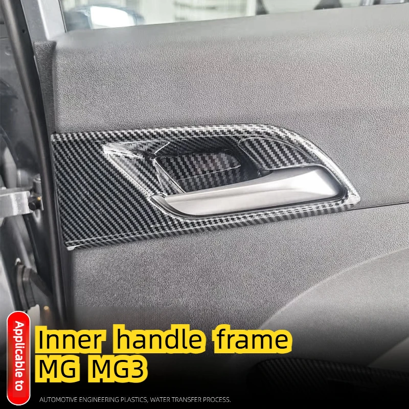 For MG MG3 Hybrid 2024 2025 ABS Carbon Fiber Interior accessories inner handle sticker door wrist frame interior modification
For MG MG3 Hybrid 2024 2025 ABS Carbon Fiber Interior accessories inner handle sticker door wrist frame interior modification