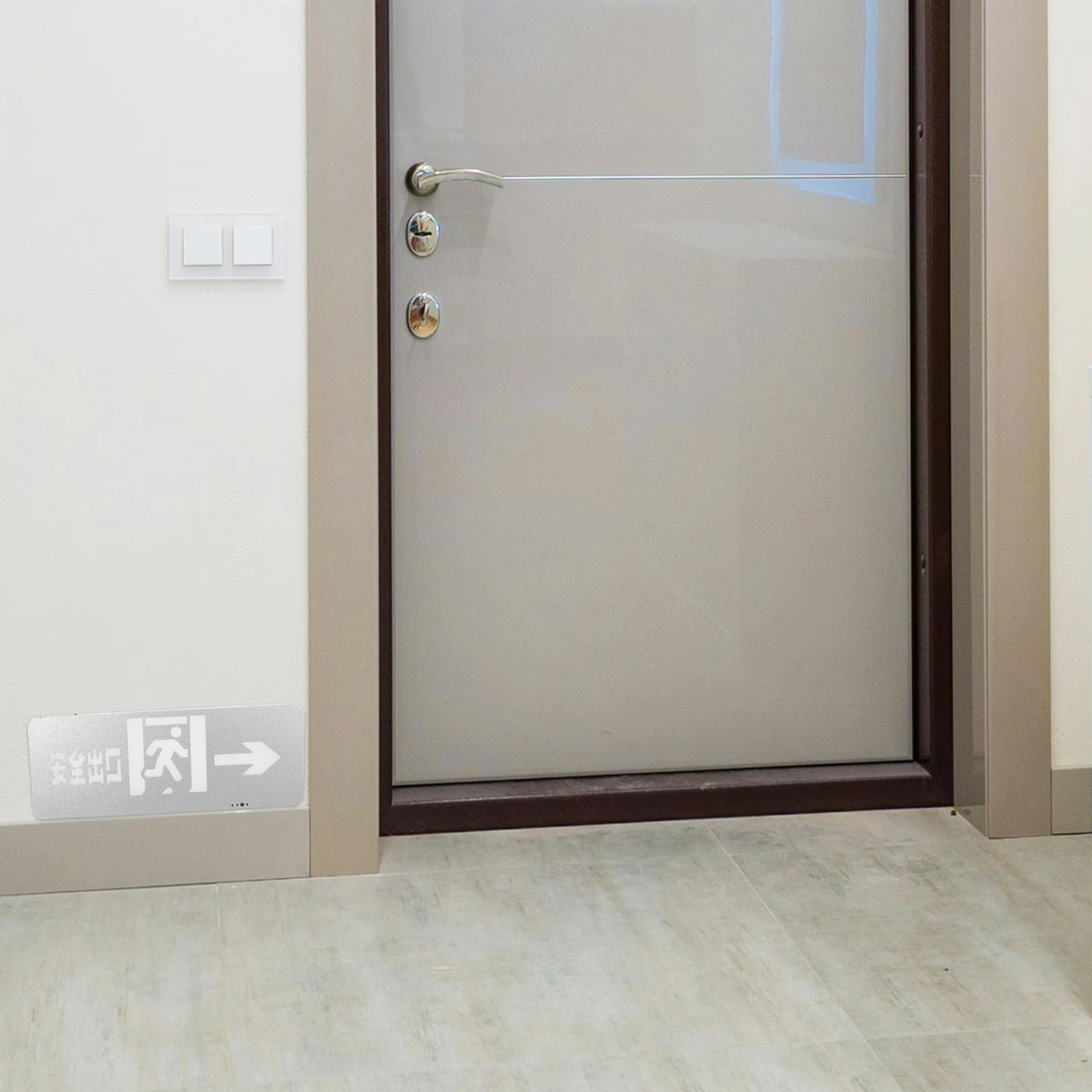 Stainless Steel Emergency Exit Sign LED Exit Light for Safety Evacuation Wall Mounted for Business Public Areas Emergency Use
Stainless Steel Emergency Exit Sign LED Exit Light for Safety Evacuation Wall Mounted for Business Public Areas Emergency Use