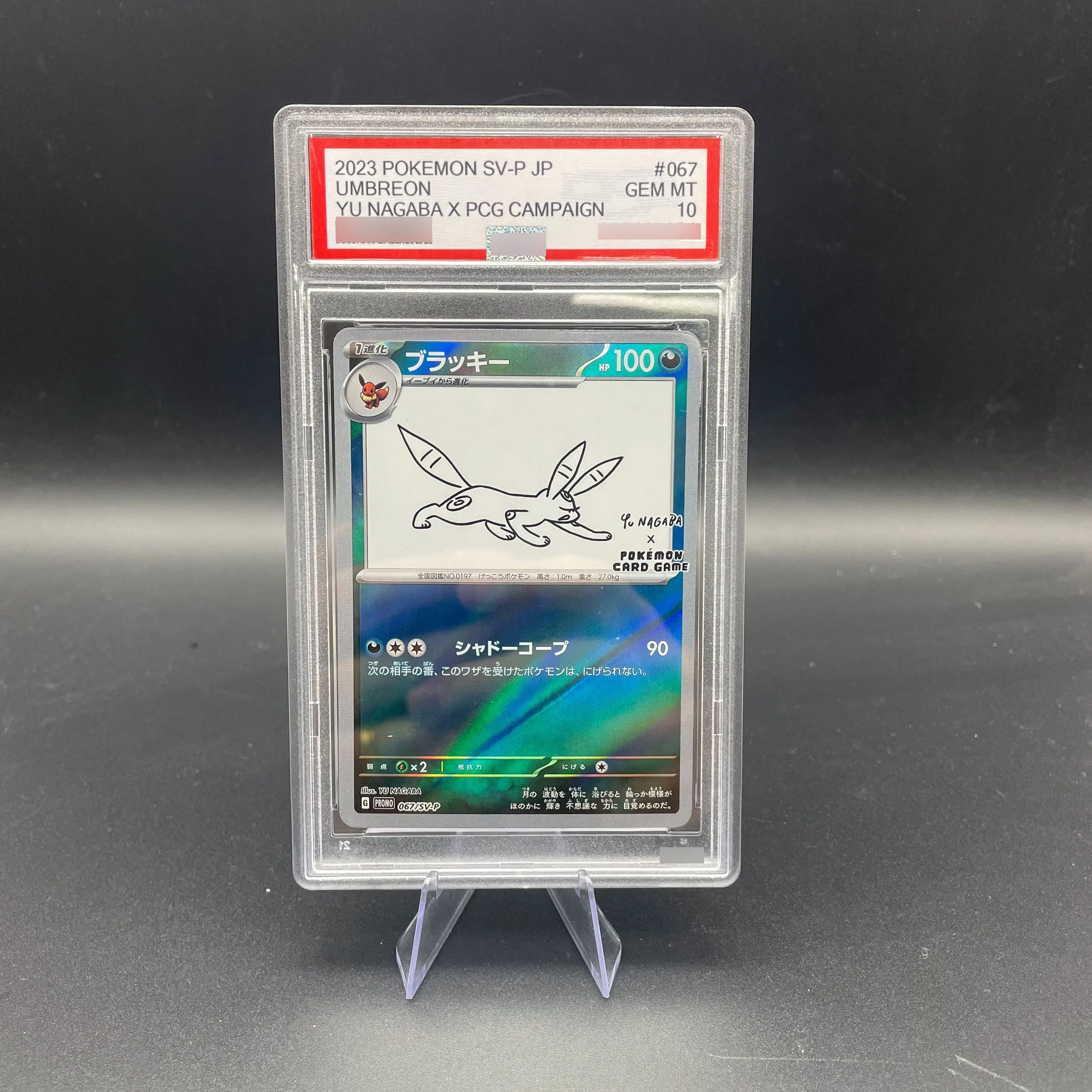 DIY Аниме 2023 PTCG SV-P JP UMBREON YU NAGABA X PCG CAMPAIGN Коллекционная карта Редкая 10-точечная карта с рейтингом Аниме Игровая карта Подарочная игрушка
DIY Аниме 2023 PTCG SV-P JP UMBREON YU NAGABA X PCG CAMPAIGN Коллекционная карта Редкая 10-точечная карта с рейтингом Аниме Игровая карта Подарочная игрушка