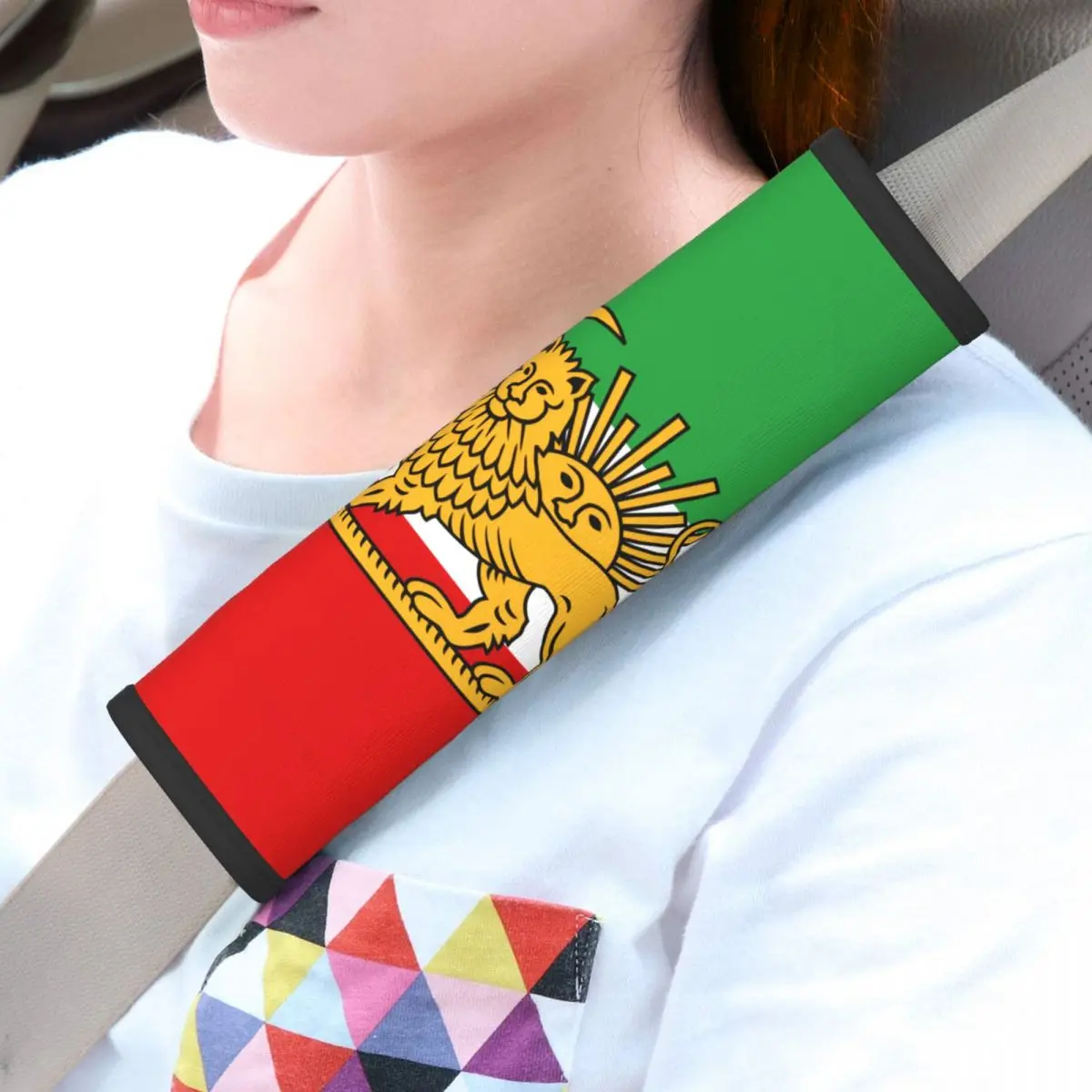 Мягкие накладки на ремни безопасности с флагом Ирана для автомобиля и самолета, 2 шт.
Мягкие накладки на ремни безопасности с флагом Ирана для автомобиля и самолета, 2 шт.