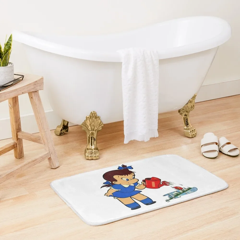 Little Audrey watering flower Bath Mat Waterproof Bathroom Rugs Bath Room Acessories Mat 
Little Audrey watering flower Bath Mat Waterproof Bathroom Rugs Bath Room Acessories Mat