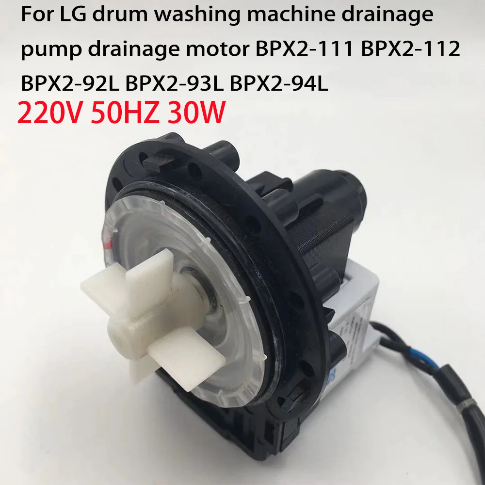 For LG drum washing machine drainage pump drainage motor BPX2-111 BPX2-112 BPX2-92L BPX2-93L BPX2-94L
For LG drum washing machine drainage pump drainage motor BPX2-111 BPX2-112 BPX2-92L BPX2-93L BPX2-94L