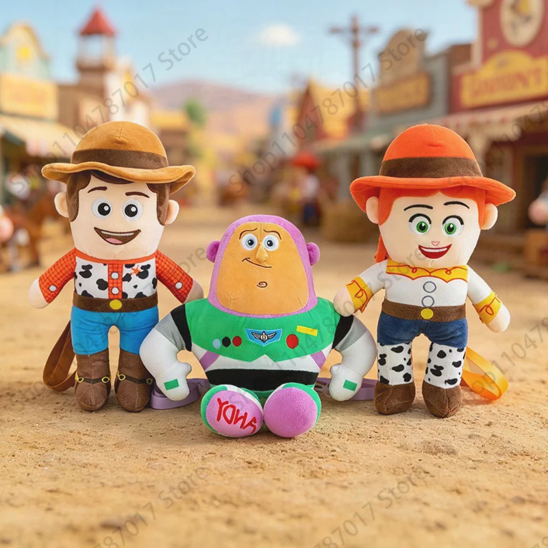 Плюшевый рюкзак Disney Toy Story с Вуди, Баззом и Джесси, мягкая игрушка, кавайный пушистый аниме-декор для дома, подарок для девочек, детей и фанатов, милый дизайн
Плюшевый рюкзак Disney Toy Story с Вуди, Баззом и Джесси, мягкая игрушка, кавайный пушистый аниме-декор для дома, подарок для девочек, детей и фанатов, милый дизайн