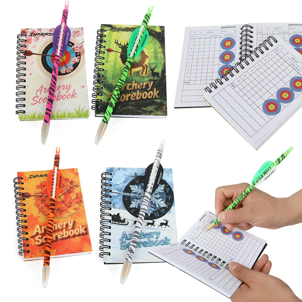 50 Paper Archery Scoring Book Target Score Book Shooting Archery Competition Marking Notebook Black Writing Pen Archer Gift
50 Paper Archery Scoring Book Target Score Book Shooting Archery Competition Marking Notebook Black Writing Pen Archer Gift