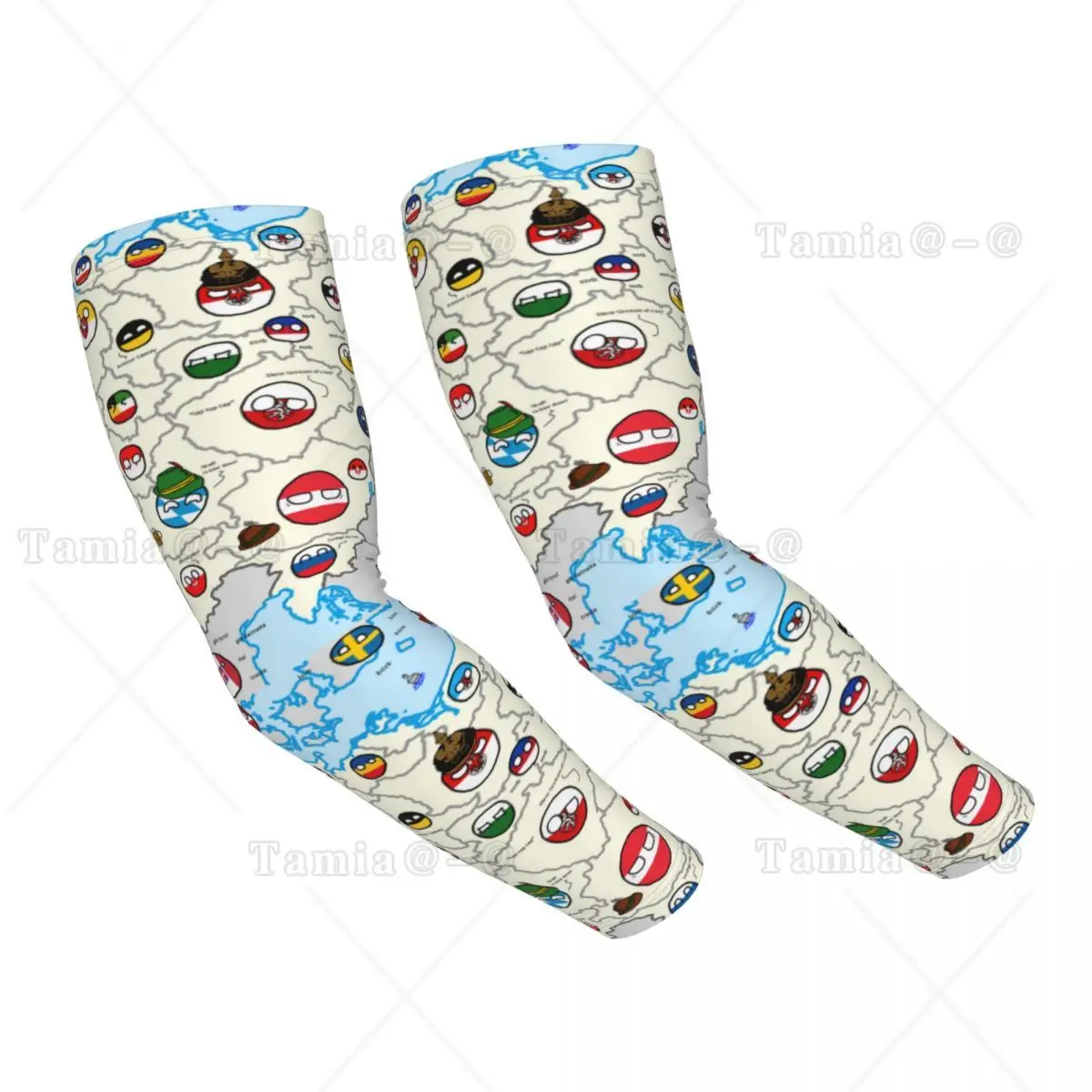 Custom Polandballs Countryballs Cartoon Art Comics Cooling Arm Sleeves for Men Women Cycling Fishing Tattoo Cover Up
Custom Polandballs Countryballs Cartoon Art Comics Cooling Arm Sleeves for Men Women Cycling Fishing Tattoo Cover Up