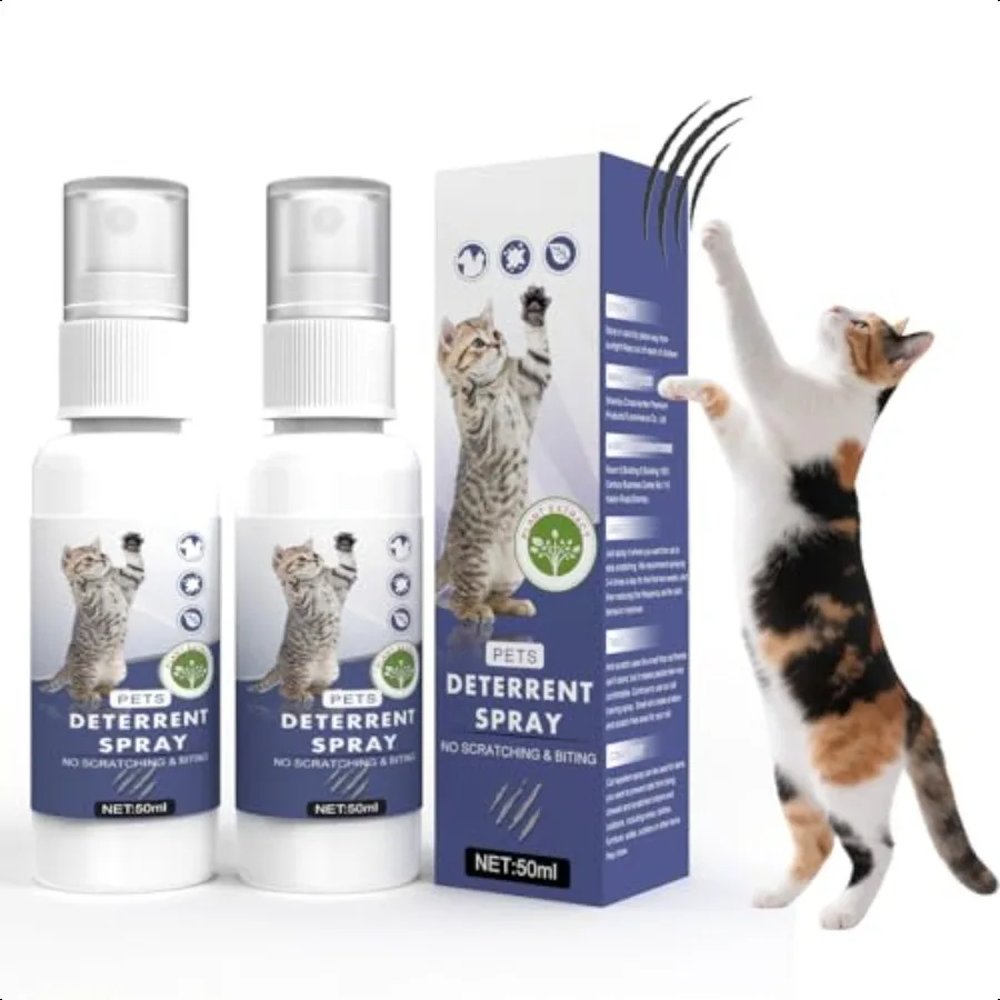 Cat Deterrent Spray Natural Safe Cat Deterrent Indoor Outdoor for Furniture Protection AntiScratch Deterrent for Furniture Sofa
Cat Deterrent Spray Natural Safe Cat Deterrent Indoor Outdoor for Furniture Protection AntiScratch Deterrent for Furniture Sofa