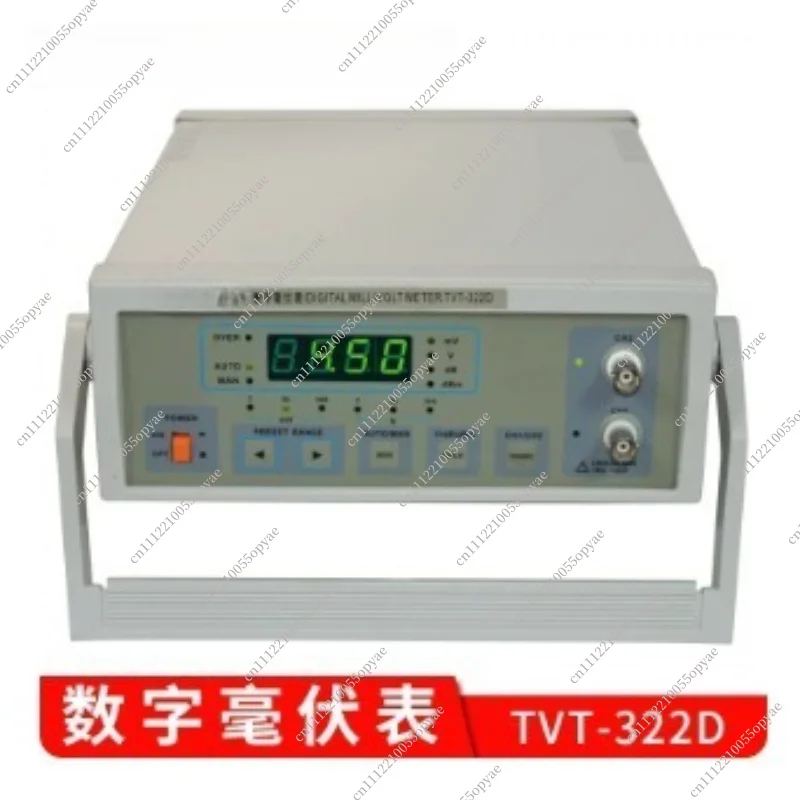 TVT322D Digital AC Millivoltmeter Dual Channel High Precision Voltage Tester 5Hz Laboratory Voltage Measurement Meter Equipment
TVT322D Digital AC Millivoltmeter Dual Channel High Precision Voltage Tester 5Hz Laboratory Voltage Measurement Meter Equipment
