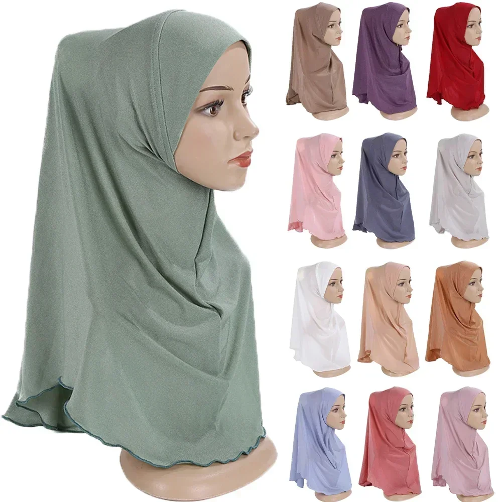 Adults or Big Girls Medium Size 62*62cm Prayer Hijab Muslim Instant Scarf Islamic Headscarf Hat Amira Pull On Headwrap Shawls
Adults or Big Girls Medium Size 62*62cm Prayer Hijab Muslim Instant Scarf Islamic Headscarf Hat Amira Pull On Headwrap Shawls