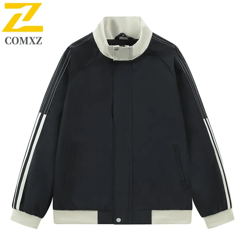 EiAO Jacket Stripe Collar Men Women American Vintage Colorblock Coat Oversized Streetwear Windproof Waterproof Outdoor 2025
EiAO Jacket Stripe Collar Men Women American Vintage Colorblock Coat Oversized Streetwear Windproof Waterproof Outdoor 2025