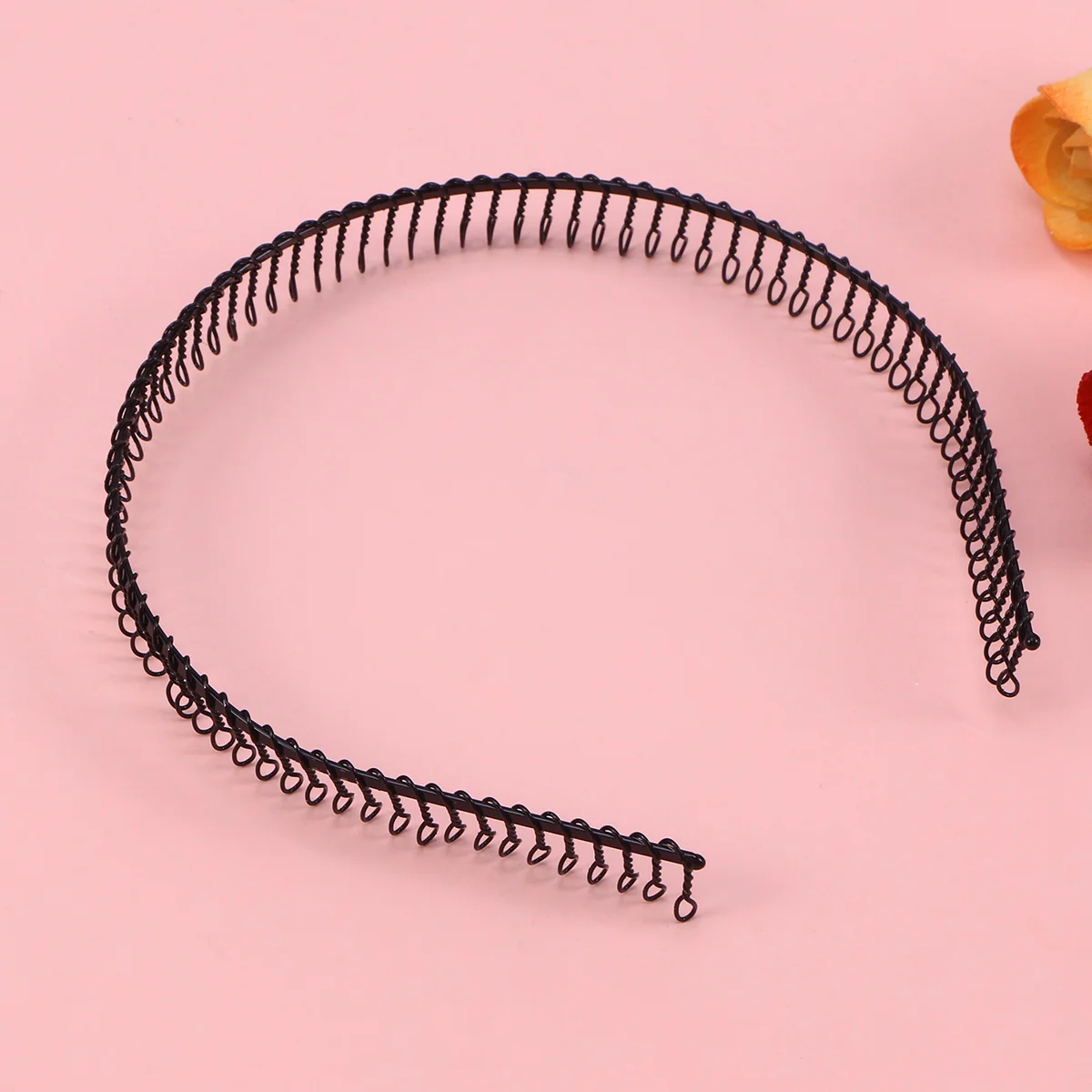 Practical Hair Accessory Women Headband Hairband Loop Toothed Running Classic Metal Teeth Comb Lightweight
Practical Hair Accessory Women Headband Hairband Loop Toothed Running Classic Metal Teeth Comb Lightweight