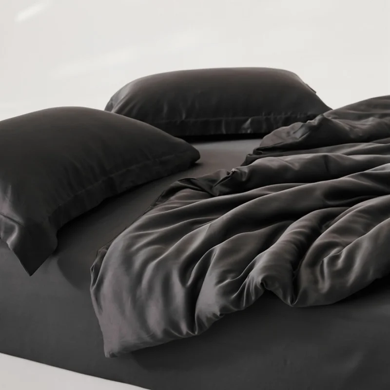 Black Lyocell Ten cel King Duvet Coover,1pc 220*240cm Shiny Silky Quilt Cover For Men Adult,Breathable Home Bedding
Black Lyocell Ten cel King Duvet Coover,1pc 220*240cm Shiny Silky Quilt Cover For Men Adult,Breathable Home Bedding