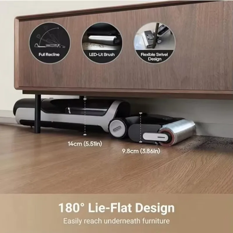 180° Lie-flat Wet Dry Vacuum Mop Hot Washing Fast Hot Air Drying Cleaner
180° Lie-flat Wet Dry Vacuum Mop Hot Washing Fast Hot Air Drying Cleaner