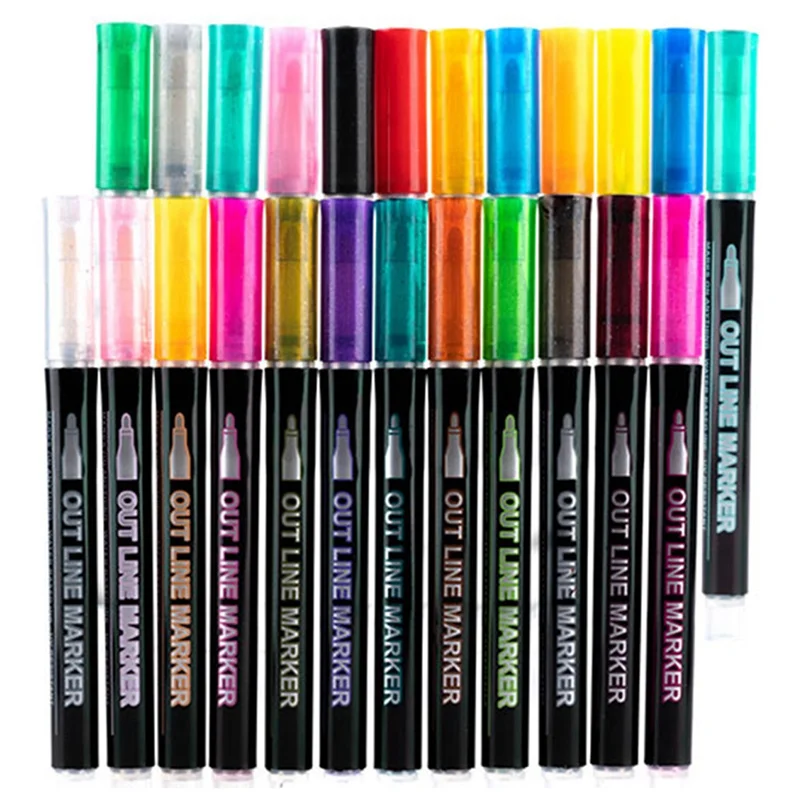 -ABHW 24 Color Metal Outline Pencils Scrapbooking Pastels Easter Gifts Kids Tinker Girls Gifts
-ABHW 24 Color Metal Outline Pencils Scrapbooking Pastels Easter Gifts Kids Tinker Girls Gifts