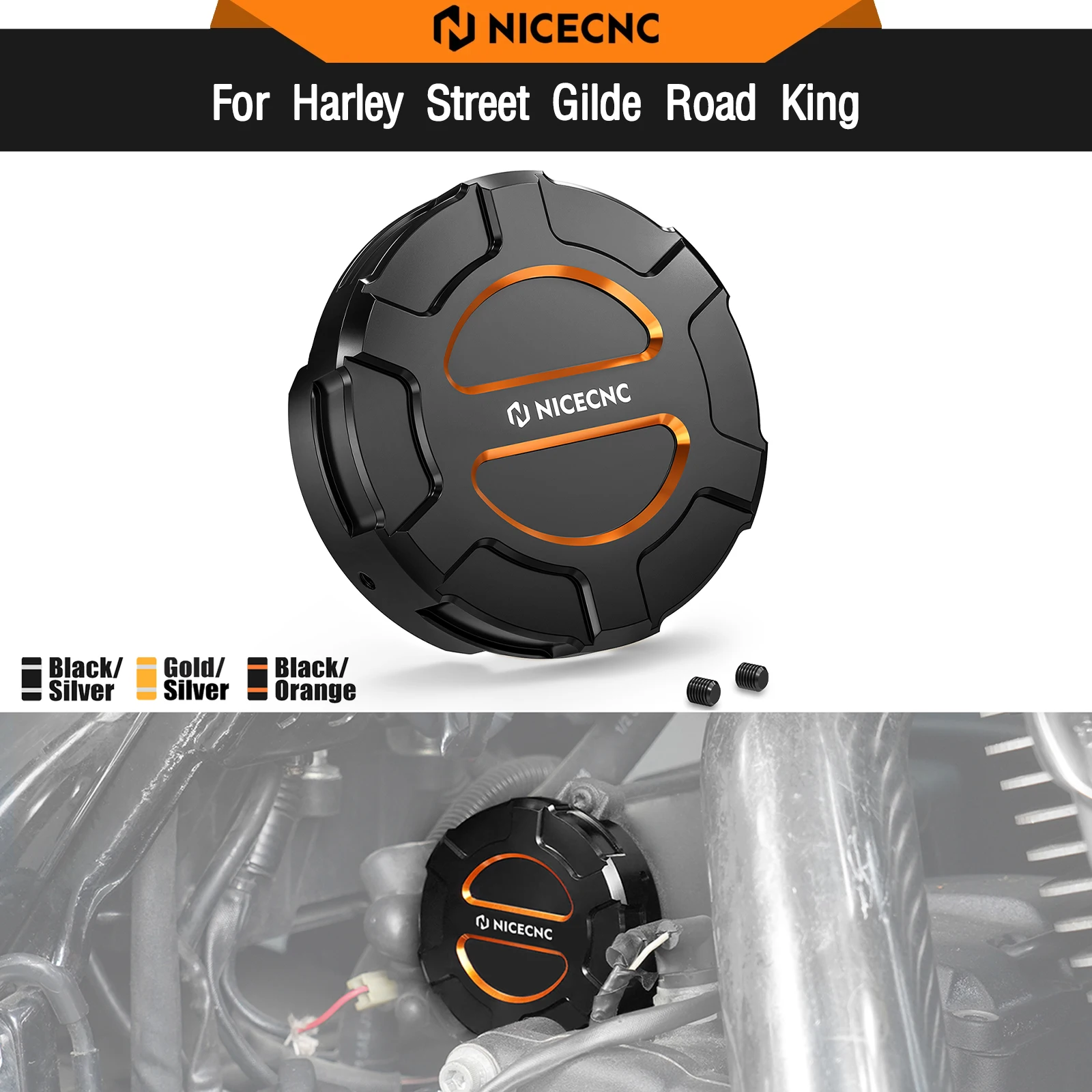 For Harley Street Glide FLHX FLHXS 2017-2024 Starter Motor End Cover Road King FLHR 2017-2022 Ultra Limited FLHTK Electra Glide
For Harley Street Glide FLHX FLHXS 2017-2024 Starter Motor End Cover Road King FLHR 2017-2022 Ultra Limited FLHTK Electra Glide