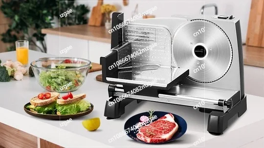 Arch bridge electric meat cutter Desktop household meat planer Semi-automatic small bread slicer
Arch bridge electric meat cutter Desktop household meat planer Semi-automatic small bread slicer