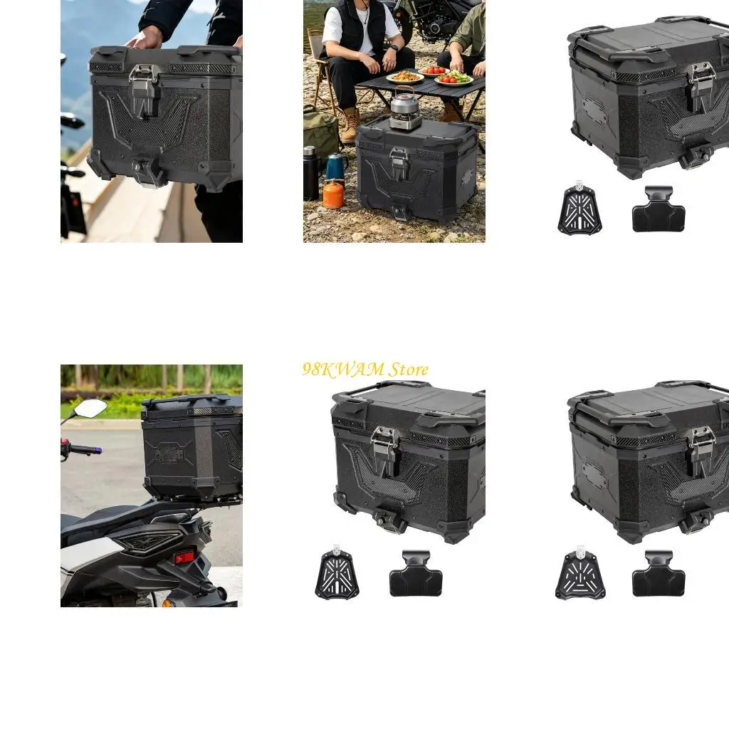 Motorcycle Top Case Detachable Mechanism 45L And 55L Capacity Tail Box For Daily Use And Off Road Trips 68UF
Motorcycle Top Case Detachable Mechanism 45L And 55L Capacity Tail Box For Daily Use And Off Road Trips 68UF
