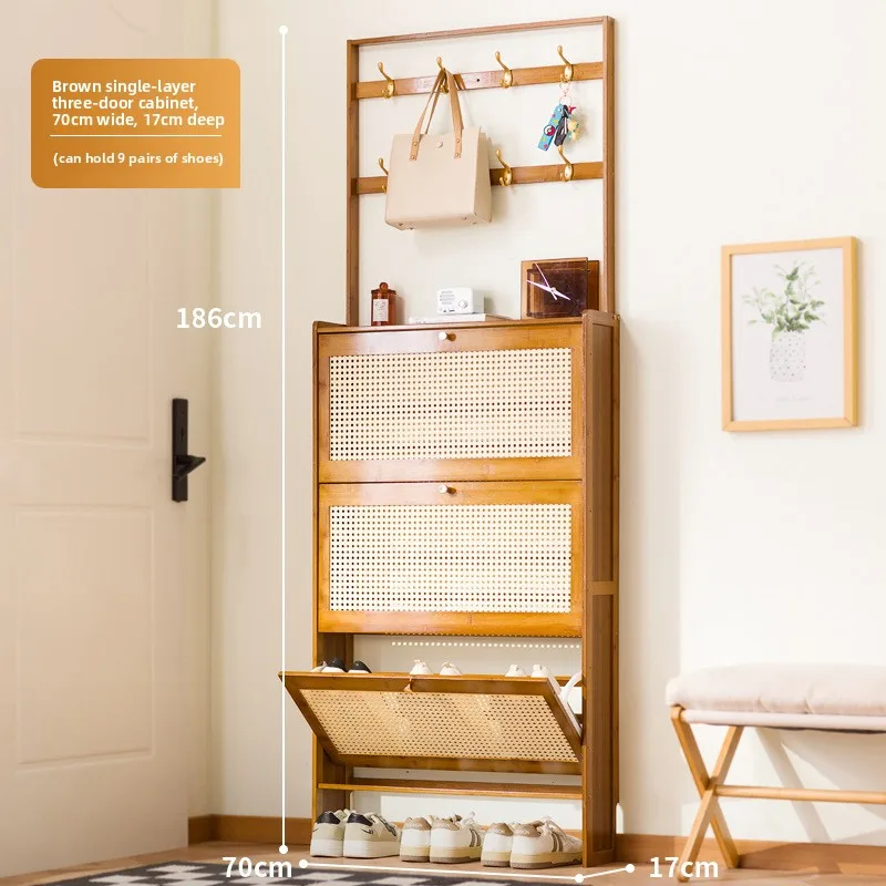 Shoe rack Multi-layer household door Coat rack Entry door Hanging hanger Integrated rental room Shoe rack Simple shoe cabinet
Shoe rack Multi-layer household door Coat rack Entry door Hanging hanger Integrated rental room Shoe rack Simple shoe cabinet