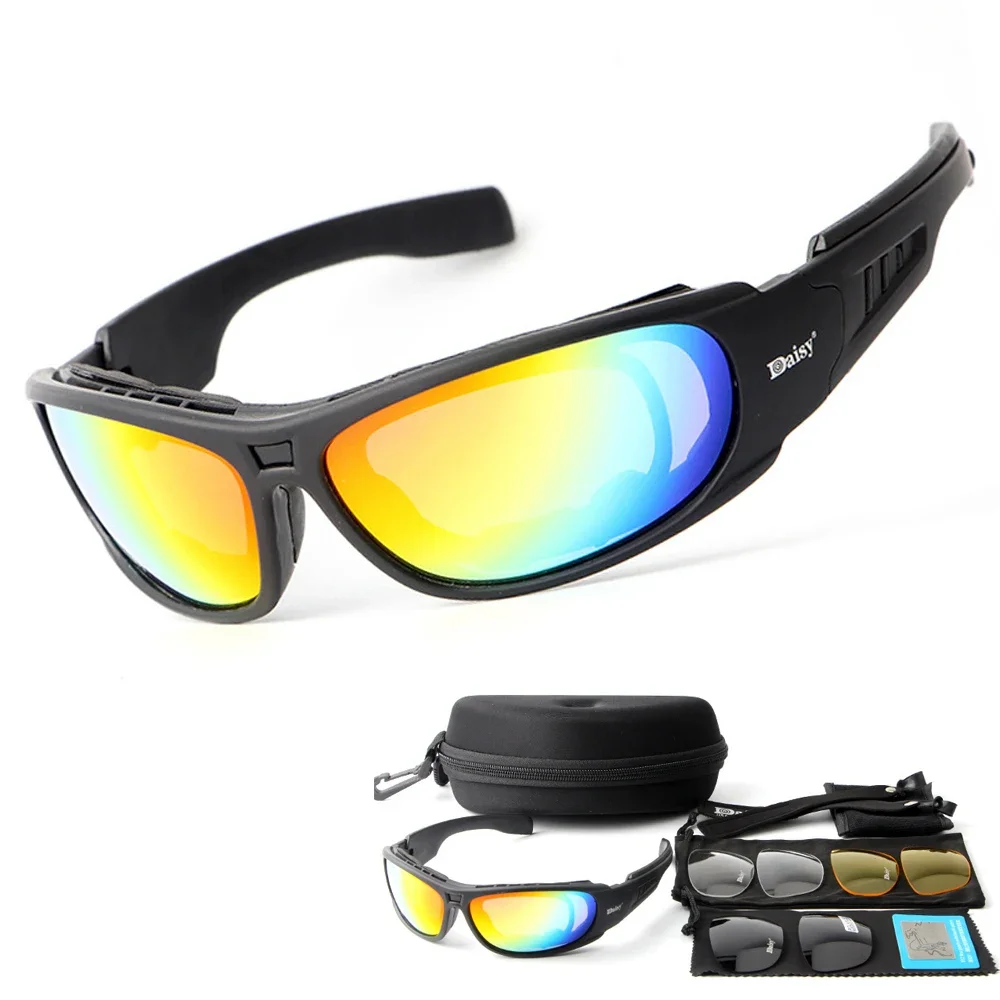 Tactical Polarized Glasses with Myopic Frame 4 Lenses for Outdoor Shooting Hunting Sports Hiking Anti Fog UV Protection
Tactical Polarized Glasses with Myopic Frame 4 Lenses for Outdoor Shooting Hunting Sports Hiking Anti Fog UV Protection