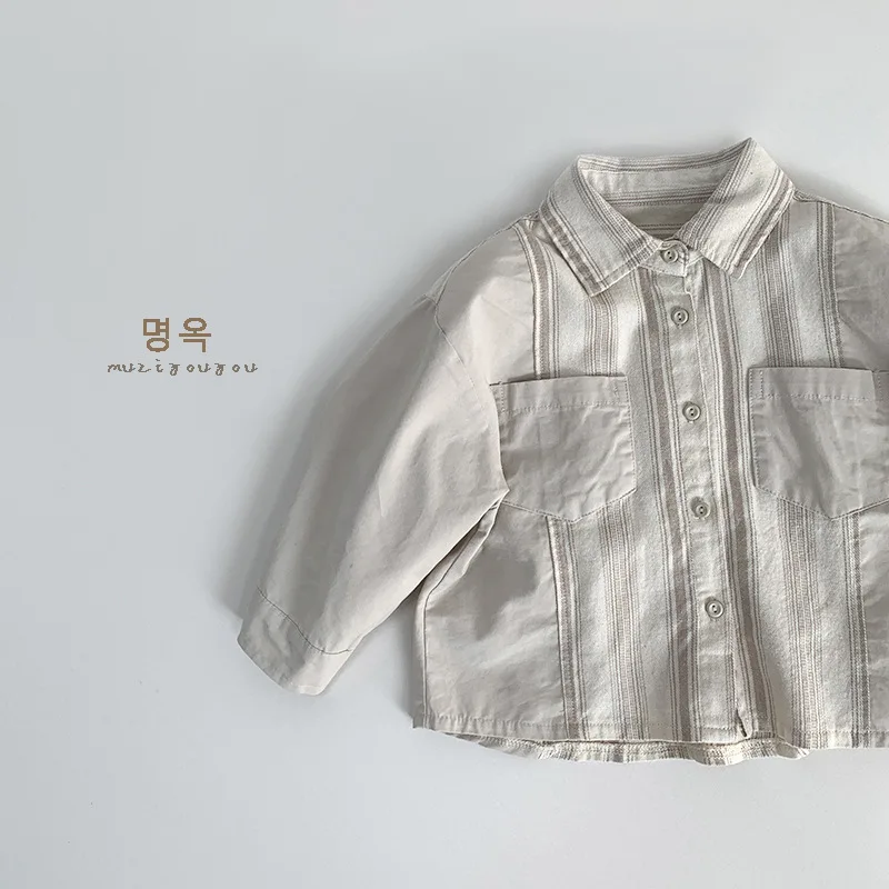 Literary Children's Contrasting Color Personalized Shirt 2025 Spring New Boys and Girls Japanese Trendy Children's Top
Literary Children's Contrasting Color Personalized Shirt 2025 Spring New Boys and Girls Japanese Trendy Children's Top