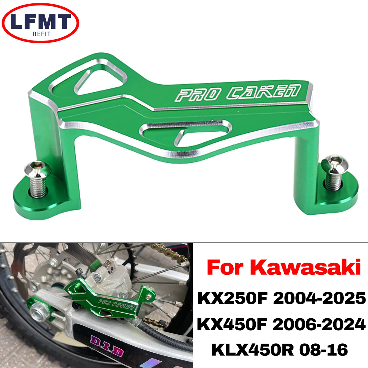 Motorcycle CNC Rear Brake Caliper Guard Protector Cover For Kawasaki KX250F KX450F KLX450R Motocross Accessories KX 250F 450F
Motorcycle CNC Rear Brake Caliper Guard Protector Cover For Kawasaki KX250F KX450F KLX450R Motocross Accessories KX 250F 450F