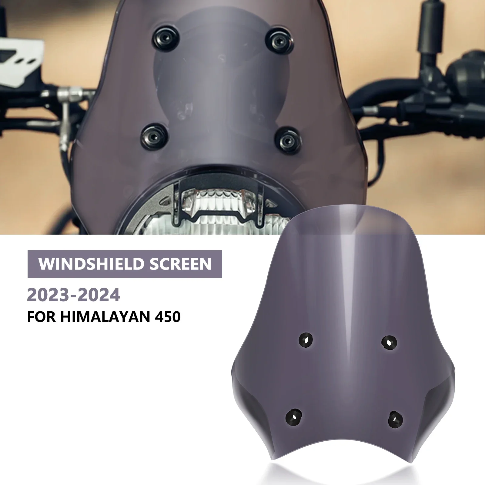 For himalayan450 HIMALAYAN 450 2023 2024 Motorcycle Windshield Windscreen Windproof Wind Screen Deflector
For himalayan450 HIMALAYAN 450 2023 2024 Motorcycle Windshield Windscreen Windproof Wind Screen Deflector