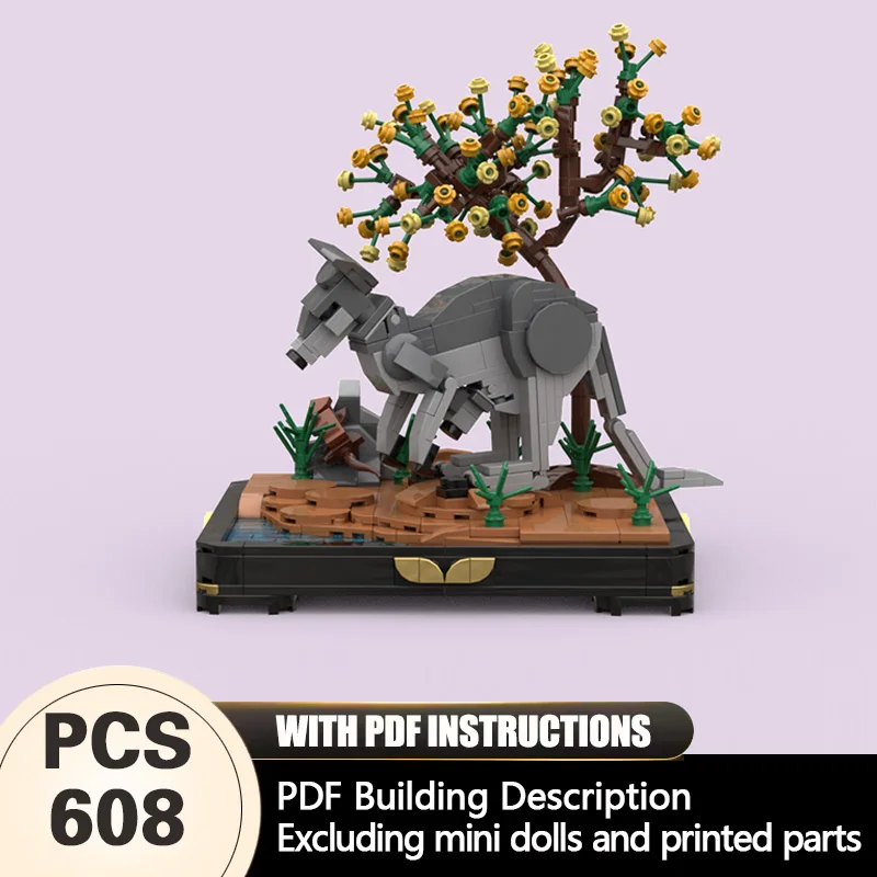 Creators Animal Series Model MOC Building Bricks Grey Marsupial Modular Technology Gifts Holiday Assemble Children Toys Suit
Creators Animal Series Model MOC Building Bricks Grey Marsupial Modular Technology Gifts Holiday Assemble Children Toys Suit