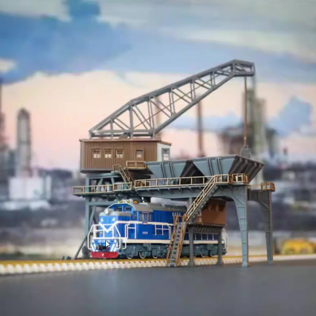 HO масштаб диорамы неокрашенная модель журавля башней большая угольная подача железнодорожный песок стол сцена модель аксессуары
HO масштаб диорамы неокрашенная модель журавля башней большая угольная подача железнодорожный песок стол сцена модель аксессуары