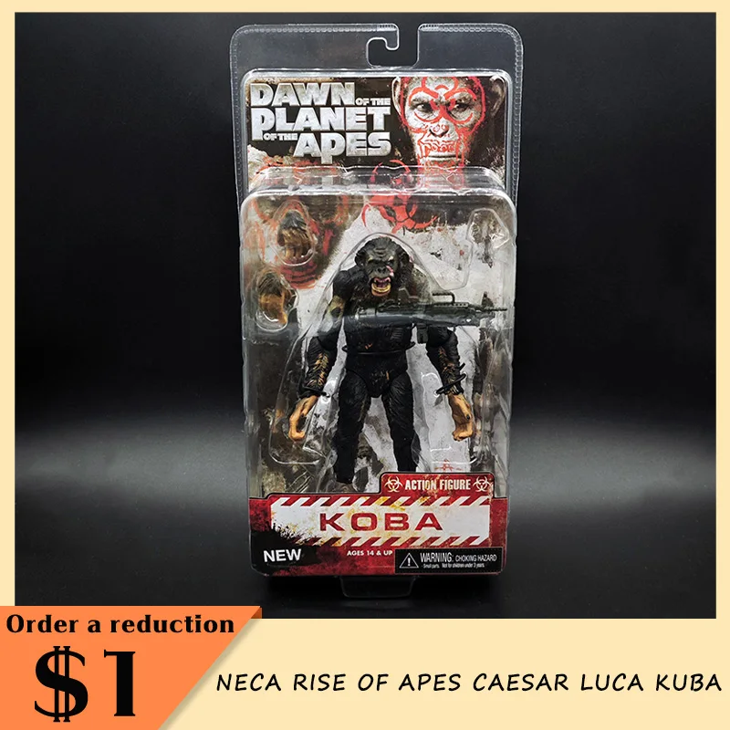 Neca Rise Of Apes Caesar Luca Kuba Aciton Figure Mdoel Toy 1/12 Scales Anime Movie Figure Collectible Statue Doll Gift Ornament
Neca Rise Of Apes Caesar Luca Kuba Aciton Figure Mdoel Toy 1/12 Scales Anime Movie Figure Collectible Statue Doll Gift Ornament