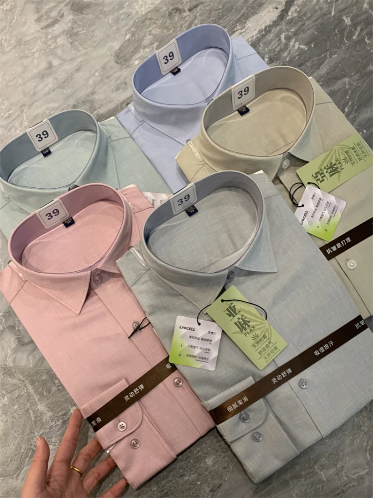 Wior Men's irt One-oulder Linen Blend Breathable Soft Smooth Clean Fre Summer Stand Fit ort Sve Casual irt
Wior Men's irt One-oulder Linen Blend Breathable Soft Smooth Clean Fre Summer Stand Fit ort Sve Casual irt