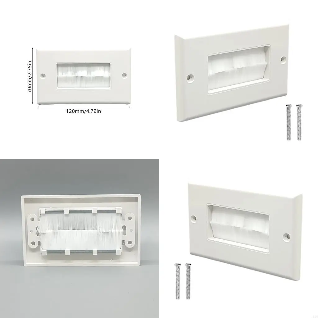 Кронштейн на стену кисти, кабельный проход через вставку на стенную крышку для отдельной банды для кабелей L43B
Кронштейн на стену кисти, кабельный проход через вставку на стенную крышку для отдельной банды для кабелей L43B