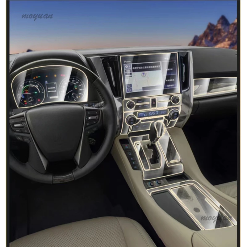Для Toyota Alphard/Toyota Vellfire 2020-2023 навигационный экран Автомобильный интерьер защитная пленка TPU наклейка против царапин
Для Toyota Alphard/Toyota Vellfire 2020-2023 навигационный экран Автомобильный интерьер защитная пленка TPU наклейка против царапин