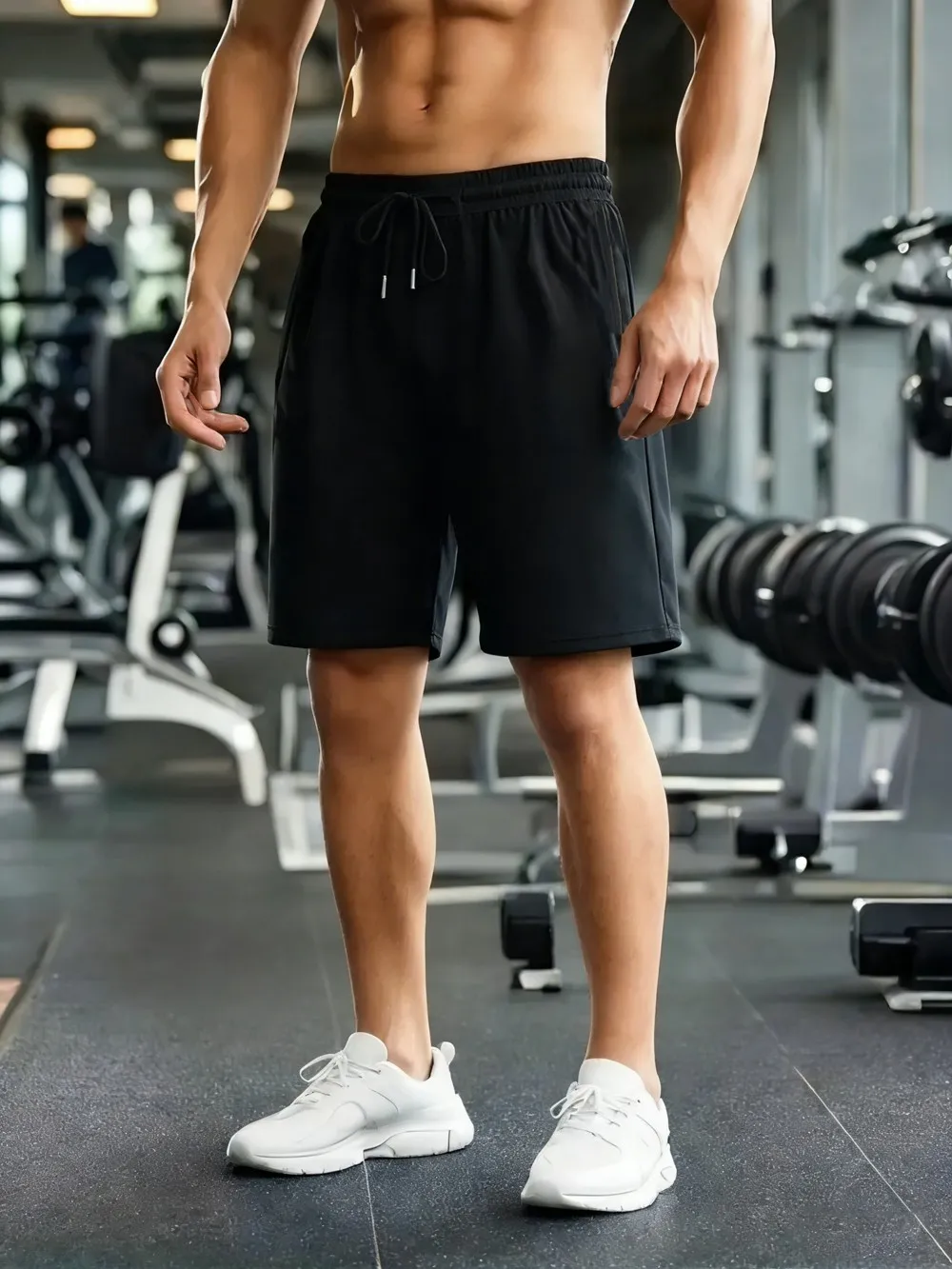 Летние однотонные брюки оверсайз для мужчин, базовые спортивные штаны для бега, комплект из пяти штанов, спортивные шорты с завязками, модные шорты с высокой талией в уличном стиле
Летние однотонные брюки оверсайз для мужчин, базовые спортивные штаны для бега, комплект из пяти штанов, спортивные шорты с завязками, модные шорты с высокой талией в уличном стиле