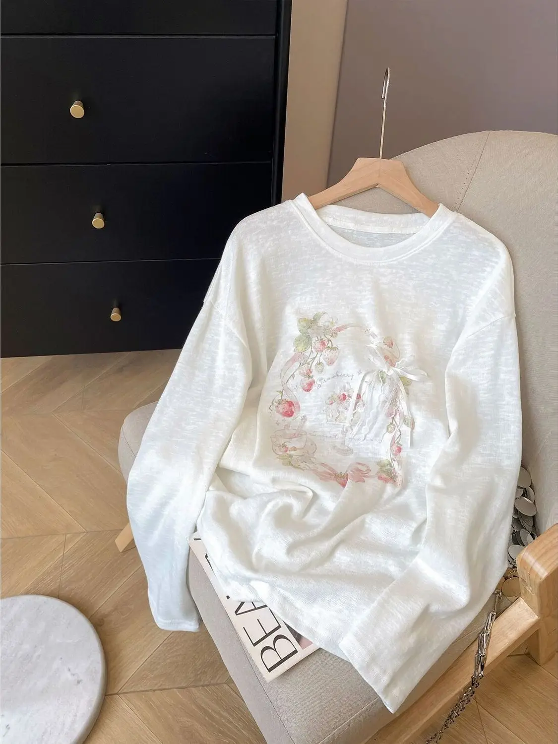 plus Size Loose Fit Long Sleeve round Neck T-Shirt Women Summer Simple Lazy Style Comfortable Breathable Moisture Wicking UV ...
plus Size Loose Fit Long Sleeve round Neck T-Shirt Women Summer Simple Lazy Style Comfortable Breathable Moisture Wicking UV ...