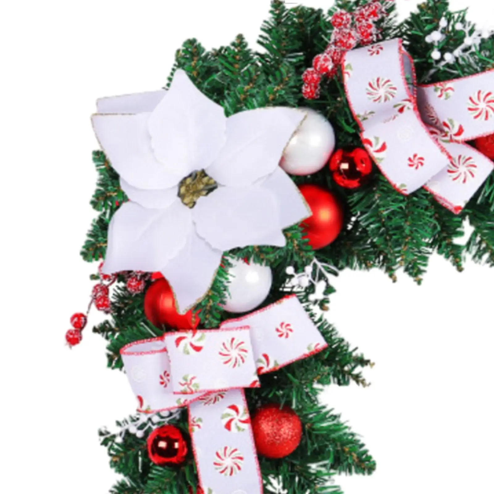Front Door Wreath Christmas Swag Lightweight Indoor Xmas Garland Christmas Wreath for Housewarming Birthday Restaurant
Front Door Wreath Christmas Swag Lightweight Indoor Xmas Garland Christmas Wreath for Housewarming Birthday Restaurant