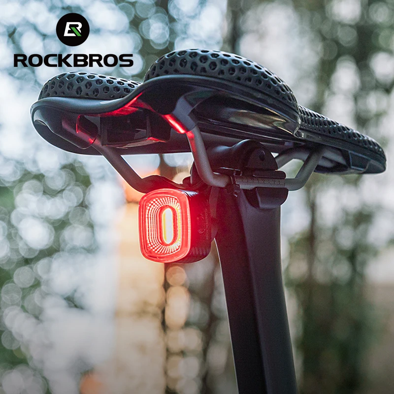 ROCKBROS Smart Bicycle Brake Light Waterproof Type-C Charging Cycling LED Light Warning Safety Bike Tail Bicycle Accessories
ROCKBROS Smart Bicycle Brake Light Waterproof Type-C Charging Cycling LED Light Warning Safety Bike Tail Bicycle Accessories
