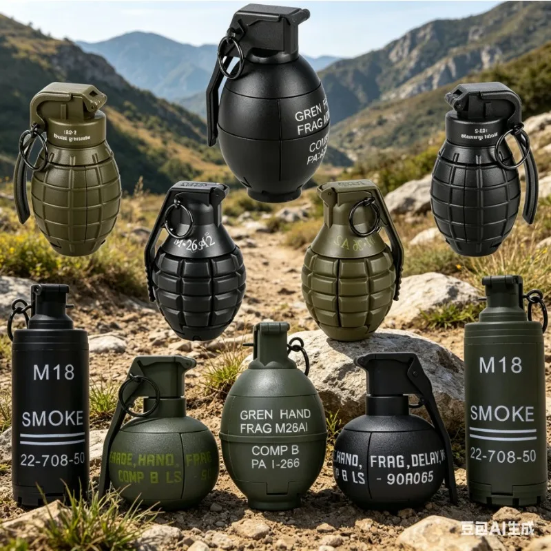 M67 Toy Grenade Model Water Burst Funny Toy 10 Styles Game Props Model for Outdoor Combat Play
M67 Toy Grenade Model Water Burst Funny Toy 10 Styles Game Props Model for Outdoor Combat Play