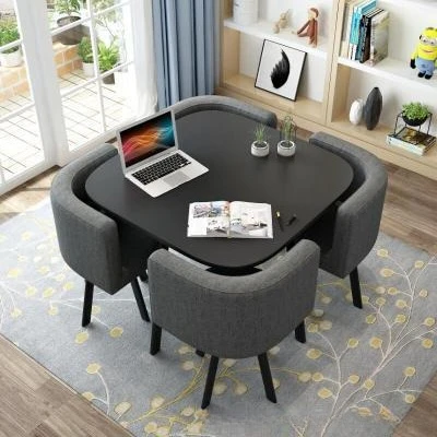 Creative Simple Leisure Round Table with Chair Set for Office Reception Negotiation Coffee Shop Milk Tea Dining Use
Creative Simple Leisure Round Table with Chair Set for Office Reception Negotiation Coffee Shop Milk Tea Dining Use