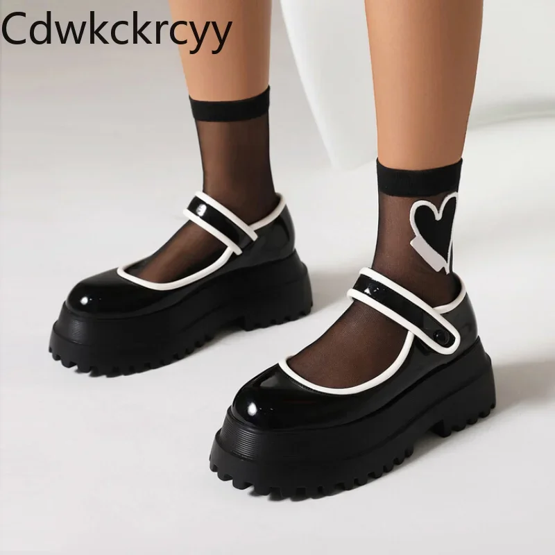 Spring Autumn fashion Round head high-heeled Women's Shoes Shallow mouth Buckle leisure time Thick bottom Mary Jane Women Shoes
Spring Autumn fashion Round head high-heeled Women's Shoes Shallow mouth Buckle leisure time Thick bottom Mary Jane Women Shoes