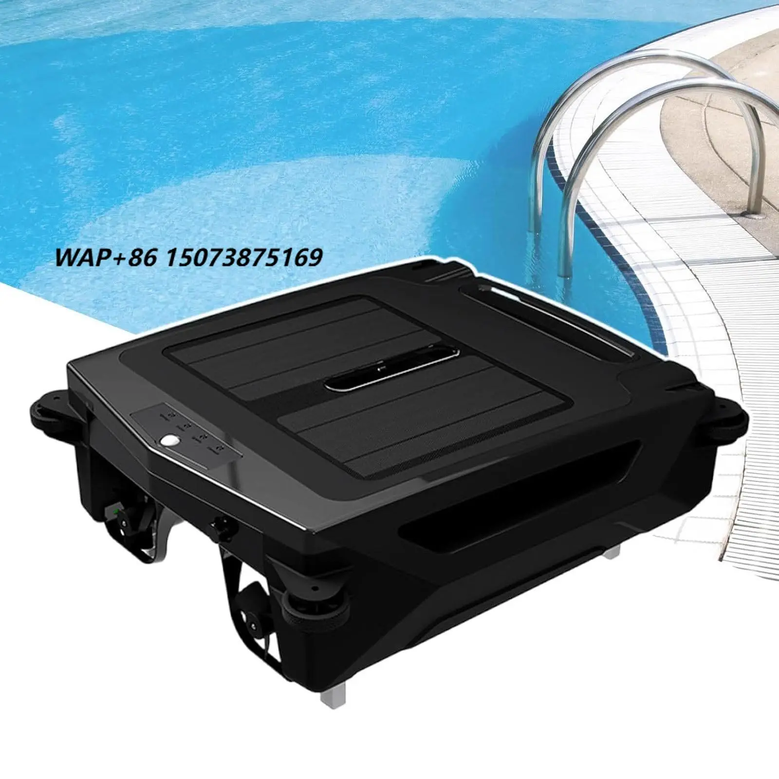 Action Solar Powered Pool Skimmer Robot with Twin Motors Automatic Surface Cleaning and App Control
Action Solar Powered Pool Skimmer Robot with Twin Motors Automatic Surface Cleaning and App Control