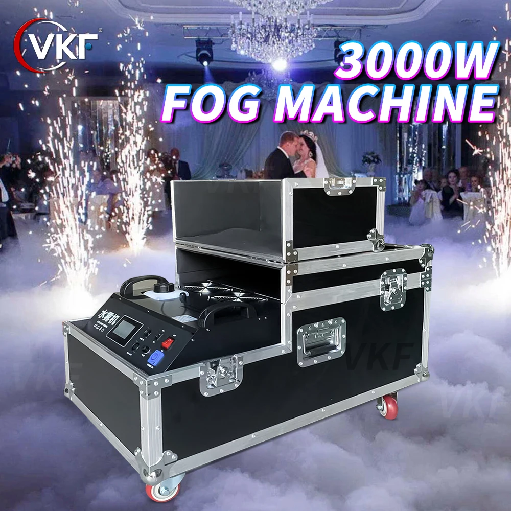 3000W Water Fog Machine Double Tubes Water Mist Low Lying Fog Machine Smoke Machine DMX Control For Wedding Events From US MX EU
3000W Water Fog Machine Double Tubes Water Mist Low Lying Fog Machine Smoke Machine DMX Control For Wedding Events From US MX EU