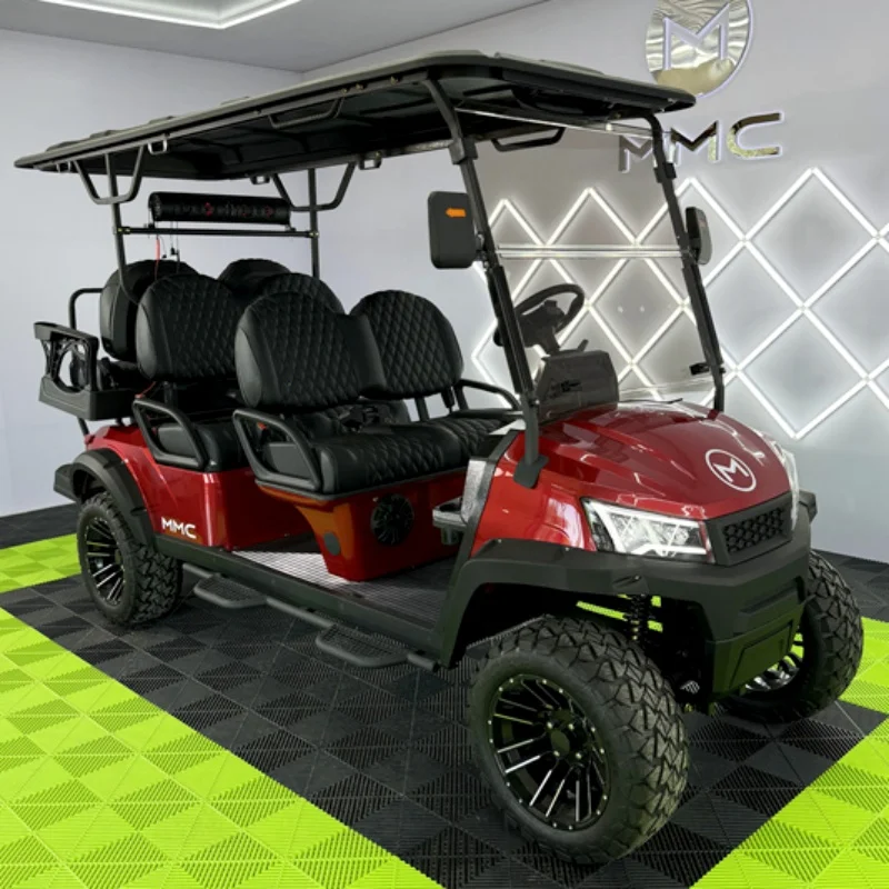 USA Street Legal 4-Seat Lithium Battery Golf Cart Folding Seat Electric Kart Golf Carts Solar Panels Powered Golf Cart Electric
USA Street Legal 4-Seat Lithium Battery Golf Cart Folding Seat Electric Kart Golf Carts Solar Panels Powered Golf Cart Electric