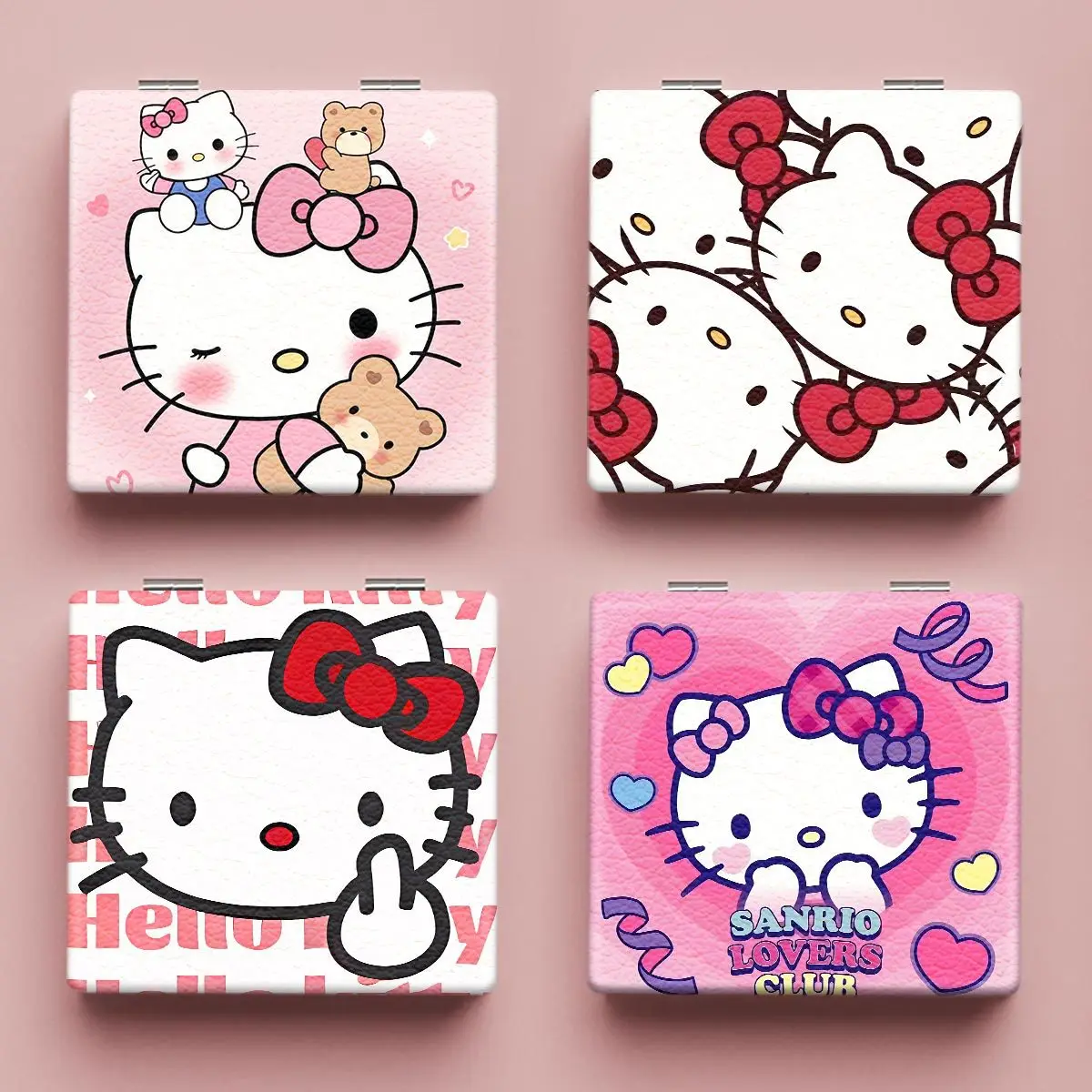 Cartoon Sanrio Hello Kitty Mirror Girls Portable Folding Mirror Kawaii Anime Double-Sided Pattern Makeup Mirrors Girls Gifts
Cartoon Sanrio Hello Kitty Mirror Girls Portable Folding Mirror Kawaii Anime Double-Sided Pattern Makeup Mirrors Girls Gifts