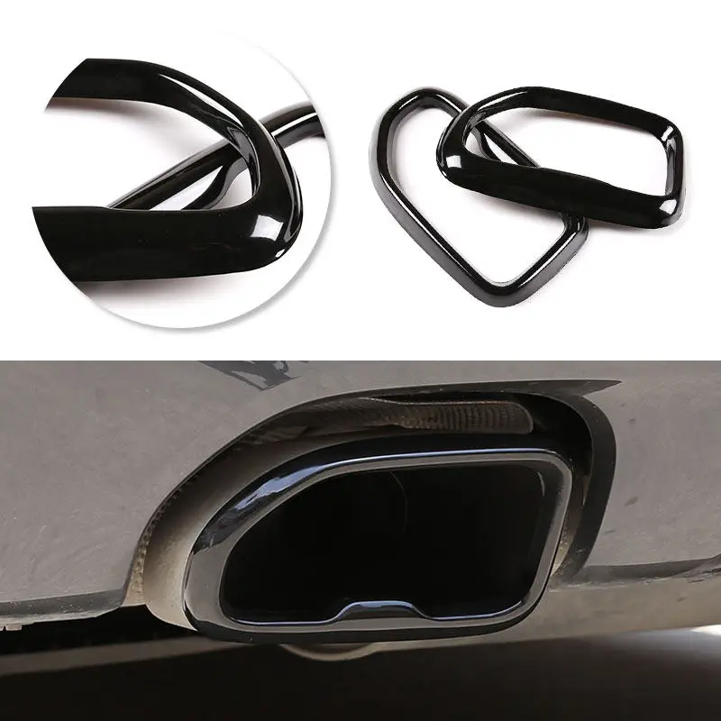 Glossy Black For BMW X3 G01 X4 G02 2018 2019 2020 2021 2022 Stainless Steel Car Rear Tail Muffler Exhaust Pipe Output Cover Trim
Glossy Black For BMW X3 G01 X4 G02 2018 2019 2020 2021 2022 Stainless Steel Car Rear Tail Muffler Exhaust Pipe Output Cover Trim